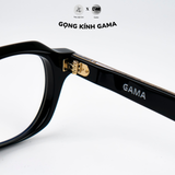  Gọng kính GAMA Seek dáng đa giác nhựa acetate fullbox chính hãng 