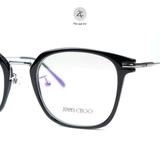 Gọng kính Jimmy Choo 8177 dáng vuông nhựa TR90 & kim loại phong cách Hàn Quốc 