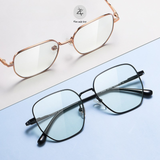 Gọng kính Titanium ST6209 dáng đa giác cách thời trang cao cấp