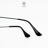 Gọng kính Zay Eyewear 8897 dáng vuông nhựa TR90 dẻo & kim loại phong cách Hàn Quốc