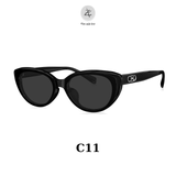  Kính mát phân cực polarized Bolon BL5092 dáng mắt mèo nhựa acetate chính hãng fullbox 