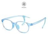 Gọng kính trẻ em Zay eyewear 3121 dáng vuông nhựa TR dẻo Hàn Quốc