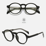 Gọng kính cận titanium Zay eyewear 8608 dáng tròn siêu nhẹ thời trang cao cấp