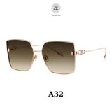Kính mát phân cực polarized Bolon BL7207 dáng vuông titanium chính hãng fullbox