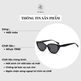 Kính mát P9144 dáng mắt mèo nhựa TR90 dẻo Hàn Quốc