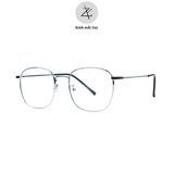  Gọng kính Zay Eyewear D29150 dáng vuông kim loại phong cách hàn quốc 