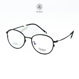 Gọng kính Zay eyewear 854 dáng tròn Titanium cao cấp