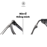 Gọng kính cận titanium Zay eyewear Viod dáng oval siêu nhẹ thời trang cao cấp