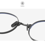 Gọng kính cận titanium Zay eyewear Cokupa dáng oval siêu nhẹ thời trang cao cấp