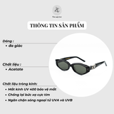  Gọng kính GM Vegax dáng lục giác nhựa acetate 