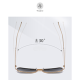  Gọng kính cận loạn dáng vuông thời trang Zay Eyewear JS8520 bền dẻo phong cách hàn quốc 