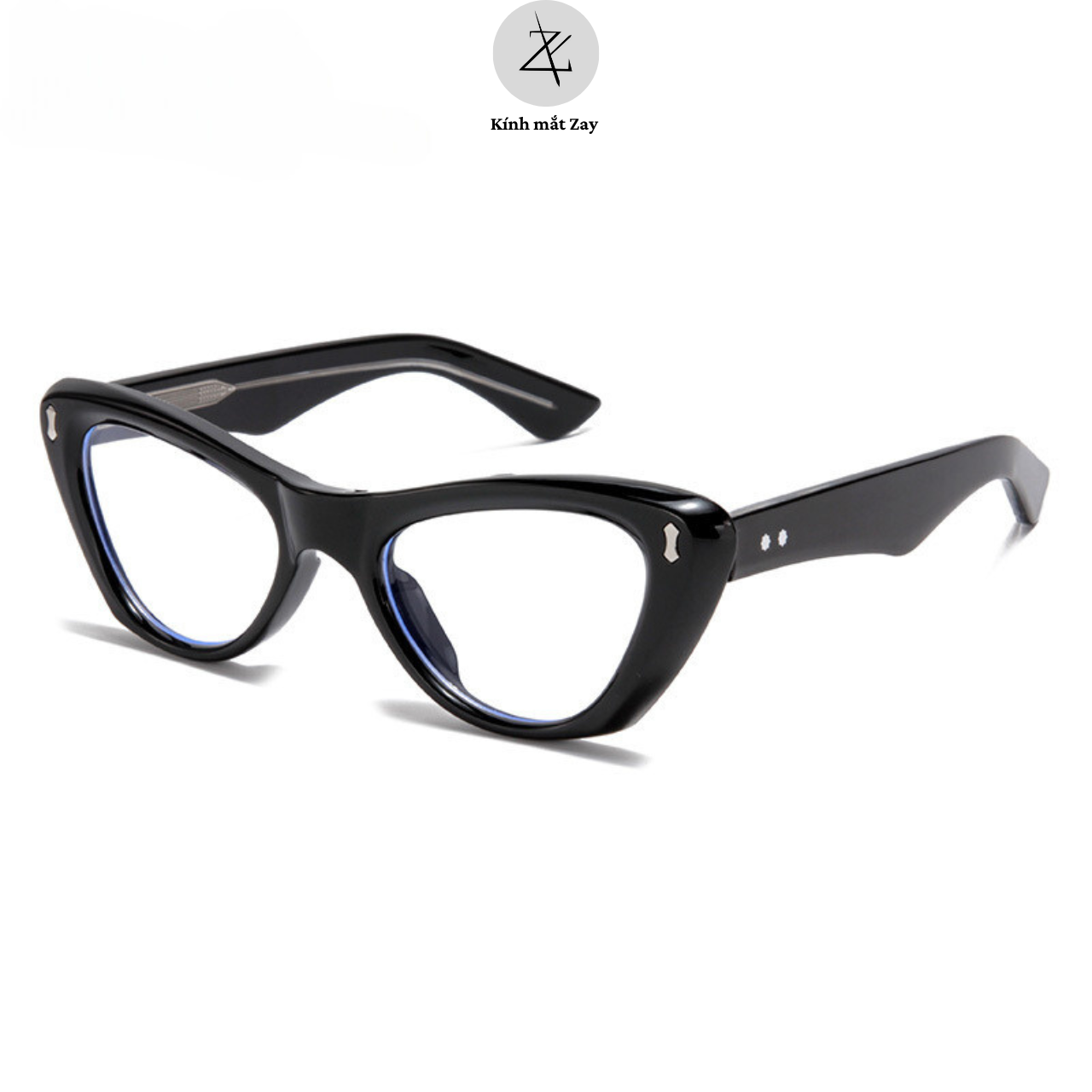  Gọng kính Zay eyewear 6014 dáng mắt mèo nhựa TR90 cao cấp Hàn Quốc 