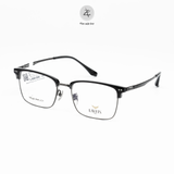Gọng kính nửa khung Lavein Paris 21002 dáng vuông nhựa TR90 & titanium chính hãng fullbox