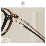  Gọng kính cận loạn Zay eyewear TR86000 đa giác phong cách thời trang cao cấp 