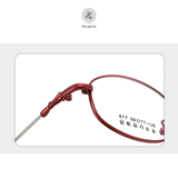  Gọng kính Zay eyewear 677 dáng oval titanium cao cấp 