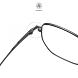 Gọng kính Titanium ST6209 dáng đa giác cách thời trang cao cấp