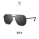 Kính mát phân cực polarized Bolon BL8101 dáng phi công titanium chính hãng fullbox