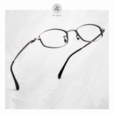 Gọng kính Zay Eyewear M-G2449 dáng oval titanium phong cách thời trang