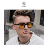  Gọng kính cận loạn dáng vuông thời trang Zay Eyewear 3501 bền dẻo phong cách hàn quốc 