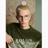 Gọng kính Bolon BA7022 dáng đa giác titanium chính hãng fullbox
