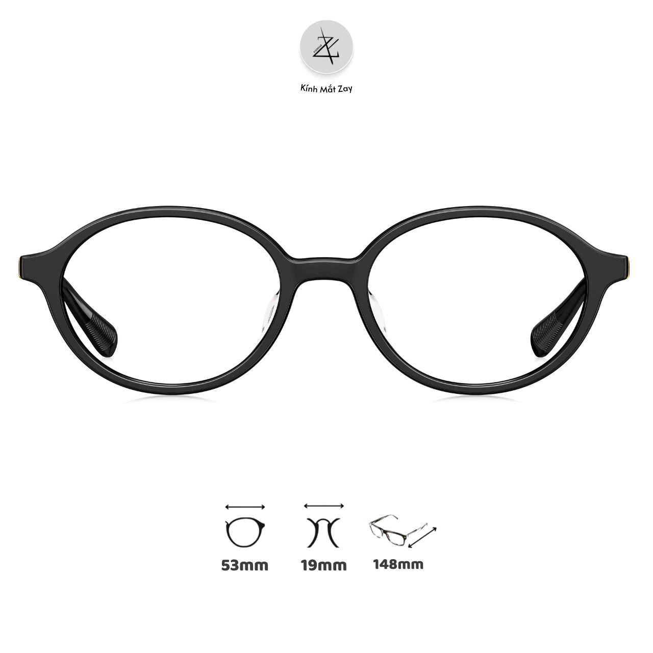  Gọng kính Bolon BJ3205 dáng oval nhựa acetate chính hãng fullbox 