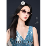  Kính mát phân cực polarized Bolon BL5092 dáng mắt mèo nhựa acetate chính hãng fullbox 