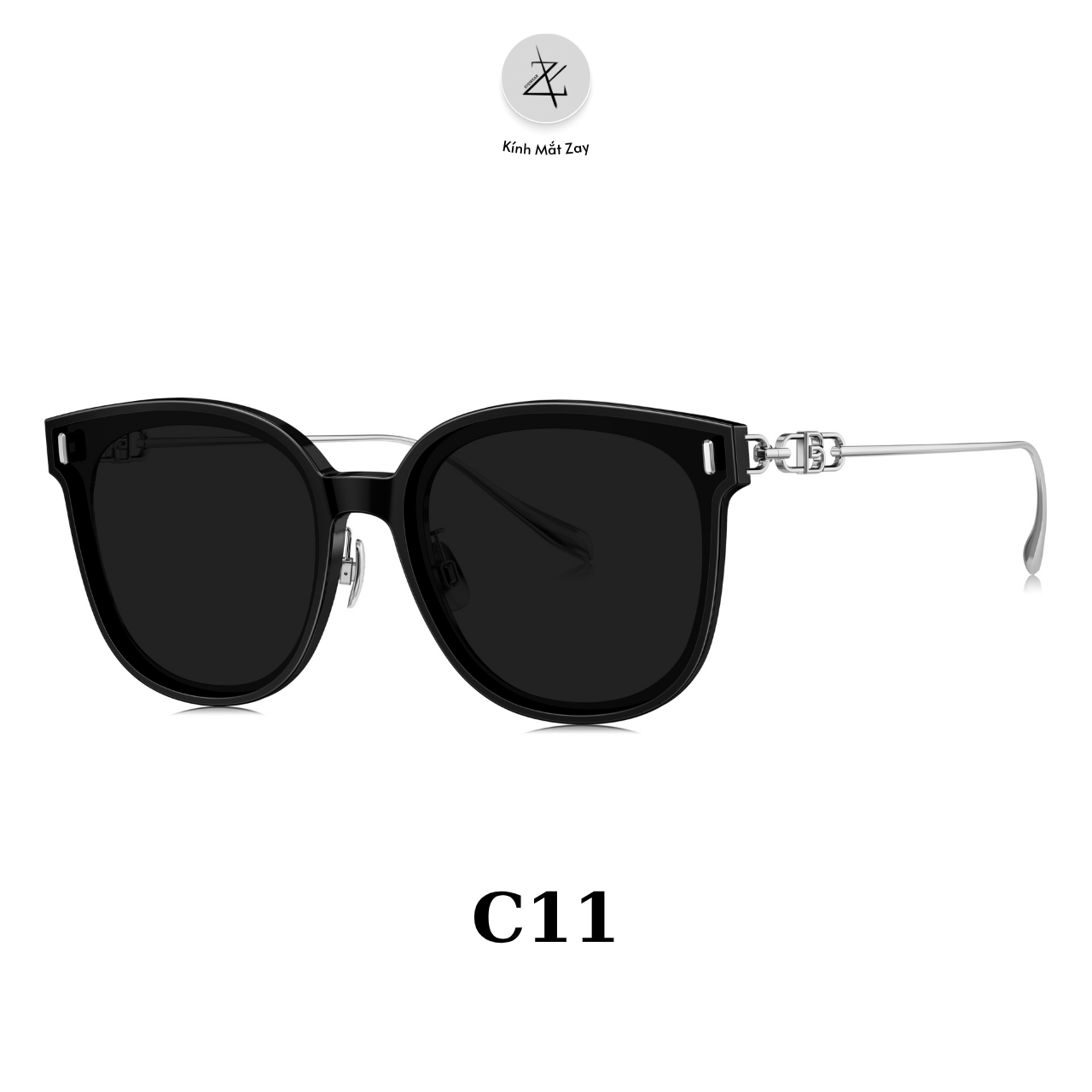  Kính mát phân cực polarized Bolon BL5095 dáng vuông nhựa & titanium chính hãng fullbox 