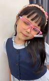  Gọng kính trẻ em Zay eyewear T02 dáng vuông nhựa TR dẻo Hàn Quốc 