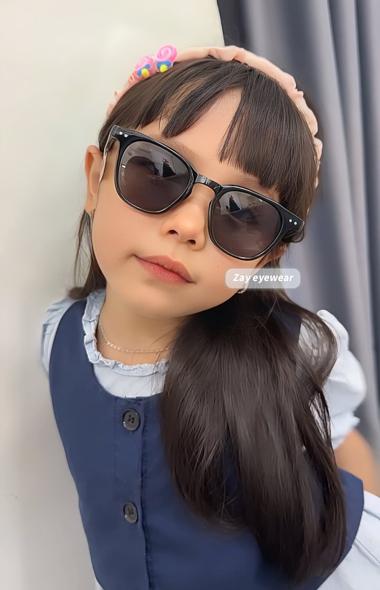  Kính mát trẻ em Zay eyewear SS1 dáng vuông phong cách thời trang 
