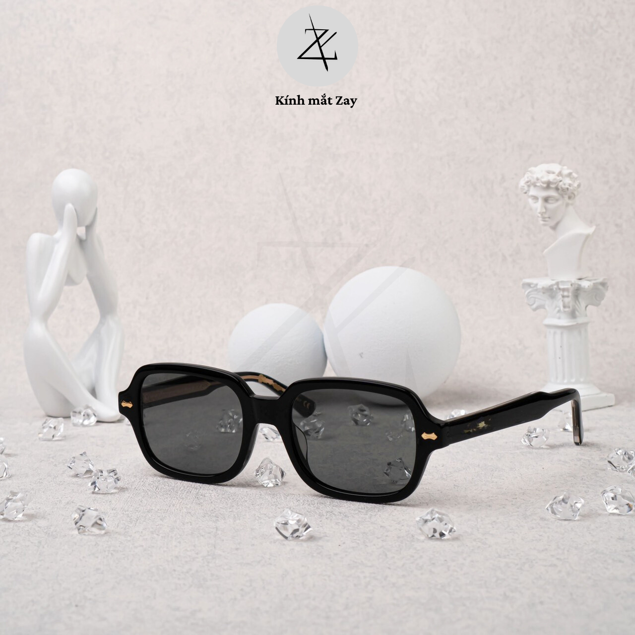 Gọng kính Gucci GG0927O hình chữ nhật nhựa acetate cao cấp fullbox