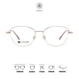 Gọng kính P90285 dáng mắt mèo titanium cao cấp