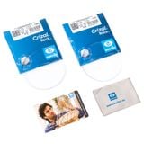  Tròng kính Essilor Pháp Crizal® Rock ngăn ánh sáng xanh chống tia UV hạn chế trầy xước gấp 3 lần - Pháp chính hãng 