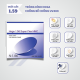  Tròng kính Chống bể cao thích hợp làm gọng khoan 1.59 chống UV400 Hoga Hàn Quốc chính hãng 