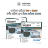  Tròng kính Đổi màu khói Lọc ánh sáng xanh Vis Care Singapore 1.56 AS Blue Sun Active SHMC chính hãng 