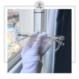  Gọng kính mắt nam nữ cận loạn Zay eyewear SS 01 vuông phong cách thời trang cao cấp 