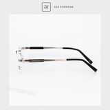  Gọng khoan Montblanc MB0349 hình chữ nhật titanium cao cấp fullbox 