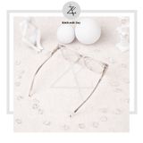  Gọng kính mắt nam nữ cận loạn Zay eyewear SS 01 vuông phong cách thời trang cao cấp 