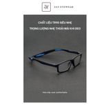  Gọng thể thao 1219 dáng vuông nhựa TR90 dẻo hàn quốc 