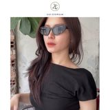  Kính mát Balenciaga Twist BB0207S dáng mắt mèo nhựa acetate cao cấp fullbox 