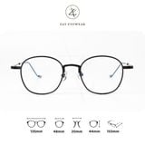  Gọng kính cận loạn nam nữ Zay eyewear zs52009 dáng tròn phong cách thời trang hàn quốc cao cấp 