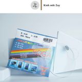  Tròng kính Chống ánh sáng xanh Siêu mỏng Hoga Hàn Quốc 1.56 1.61 1.67 UV420 SHMC chính hãng 
