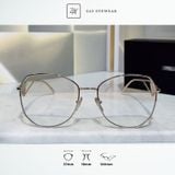 Gọng kính Pra SPR 57Y dáng đa giác kim loại cao cấp fullbox