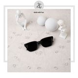  Kính mát nam nữ thời trang Zay eyewear Musee dáng vuông chống tia uv thời trang hàng quốc 