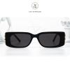  Kính mát Balenciaga BB0096S dáng hình chữ nhật nhựa acetate cao cấp fullbox 