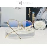 Gọng kính Pra SPR 57Y dáng đa giác kim loại cao cấp fullbox