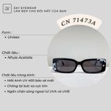  Kính mát nữ thời trang Cha-nel 71473A hàng cao cấp chuẩn auth full box 