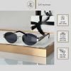  Gọng kính mát Celine CL40235U dáng oval kim loại cao cấp fullbox 