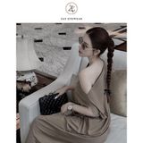  Gọng kính mát Celine CL40235U dáng oval kim loại cao cấp fullbox 