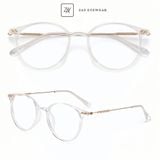  Kính mắt gọng tròn Zay Eyewear ZY9531 bền dẻo chống UV phong cách thời trang xứ Trung 