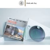  Tròng kính Đổi màu khói / màu nâu Chống tia UV Hoga 1.56 Hàn Quốc SHMC chính hãng 